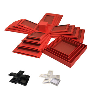 Hộp Album ảnh vuông năm lớp, hộp quà tặng hoa, hộp quà sinh nhật bất ngờ - Product Image 1