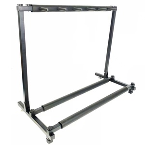 Hiển thị chuyên nghiệp đa Guitar hiển thị đứng màu đen gấp Guitar hiển thị đứng cho 7 lắp ráp Guitar đứng cho trung tâm mua sắm - Product Image 6