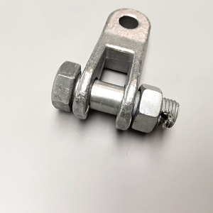 Mạ kẽm nhúng nóng rèn 160kn lưỡi <span class=keywords><strong>clevis</strong></span> cho Polymer cách điện - Product Image 2