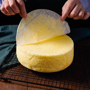 Papier de cuisson antiadhésif pour moule à gâteau Chiffon 4/6/8/10 pouces, papier sulfurisé ménager résistant aux hautes températures pour <span class=keywords><strong>four</strong></span> - Product Image 5