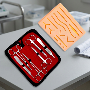 Kit de suture en acier inoxydable pour étudiants en médecine, pratique de la suture chirurgicale, certifié CE, éducation médicale, compétences cliniques - Product Image 4