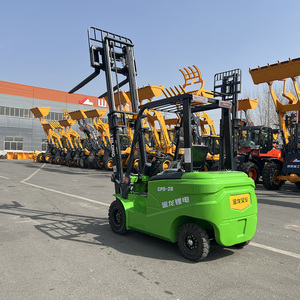 סין שם מותג מעבר צר passageway בניין העירייה גובה מחסנית גובה פריקה רב פונקציה מלאה מלגזה חשמלי מלגזה - Product Image 2