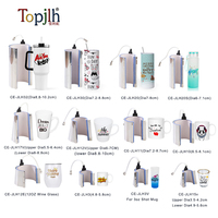 Presse à sublimation multifonctionnelle Topjlh 11 en 1 pour mugs, personnalisation en gros, ateliers de bricolage, magasins de détail, machines de transfert thermique