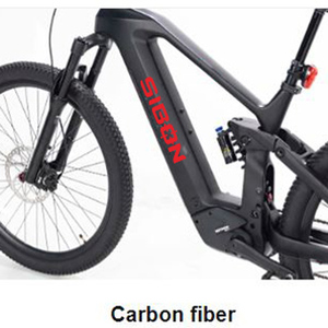 Vélo électrique de montagne 29 pouces en fibre de carbone, <span class=keywords><strong>batterie</strong></span> lithium 48V, 10 vitesses, moteur central 500W, frein à disque hydraulique, fabrication OEM/ODM en Chine - Product Image 4