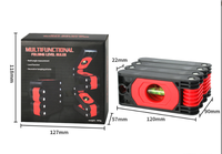 Règle horizontale pliante multifonctionnelle multi-angle haute précision avec règle d'équilibre magnétique jauge pour le travail du bois