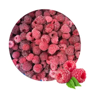 Aliments surgelés iqf raspberry frozen raspberry prix