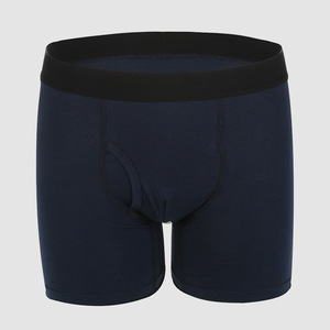 High Quality Plus <strong>Long</strong> Plus Size Five-point Sport <strong>Boxers</strong> 95% Cotton Custom Men Underwear - Product Image 4