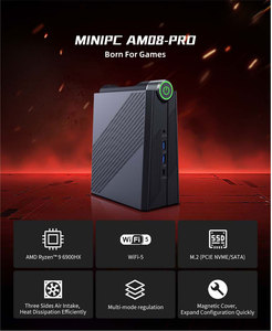 CYX AMD R9 <span class=keywords><strong>6900HX</strong></span> 8C16T <span class=keywords><strong>Mini</strong></span> <span class=keywords><strong>PC</strong></span> Gaming Desktop Trois Modes Triple Affichages Double DDR5 16GB 32GB SSD 512GB Win11 Ubuntu <span class=keywords><strong>Mini</strong></span> <span class=keywords><strong>PC</strong></span> - Product Image 2