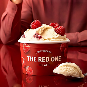 Leak-proof Bio-Lined Ice <strong>Cream</strong> Cup 4 6 8 12 oz Custom Logo Kraft Paper Dessert Bowl for Frozen Yogurt FSC Certified - Product Image 5