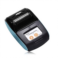 Qualité stable, mini imprimante thermique portable de 58 mm avec papier thermique, capacité de batterie personnalisée, pas cher en stock