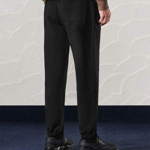 <span class=keywords><strong>Pantalon</strong></span> de survêtement pour homme 2026, brodé et à empiècements, design premium à fentes, confortable, chaud et décontracté - Product Image 3