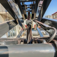 Plataforma de Trabajo Aérea Móvil Berui GTJZ4.5, Elevador de Tijera Eléctrico de Acero, Altura Máxima de 6.5 m, Adecuado para Mantenimiento del Hogar