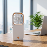 Ventilateur portable rechargeable 5 vitesses le plus vendu, silencieux, mini-ventilateur de poussette pour l'été, flexible et portable