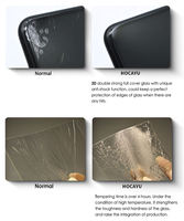 Film de protection d'écran en verre trempé transparent anti-rayures 2.5D pour iPhone 16 15 14 13 12 11 Pro Max