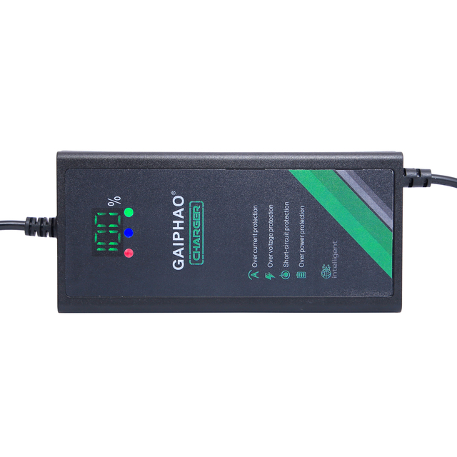 60V-74V 5A 300W Industrial DC Electric Tricycle Motorbike Battery Charger 50AH Fireproof OTP OVP SCP Digital Electric Tool