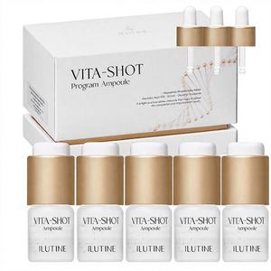 Ampolla Líquida Iluminadora y Blanqueadora con Ácido Hialurónico y Vitamina C Estabilizada para un Tono Facial Radiante, Ligera, Marca Privada - Product Image 1