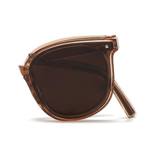 Lunettes de soleil polarisées pliables pleine monture pour influenceurs, haut de gamme, deuxième génération, originales, en nylon, anti-UV, pour femmes et hommes, vente en gros - Product Image 4