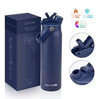 Bouteille isotherme à double paroi 32oz 1000ml en acier inoxydable, gourde sportive avec logo – Fournisseur d'usine