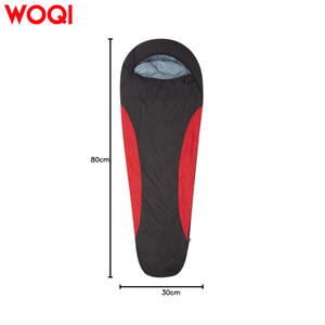 Sac de couchage Woqi Mummy 3 saisons, léger, en nylon respirant, pour adultes, randonnée, camping, usage extérieur - Product Image 3