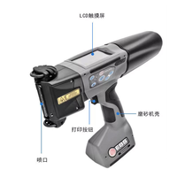 Imprimante à jet d'encre mobile de qualité Handjet EBS-260 pour les ateliers d'impression, état neuf ou d'occasion uniquement, 1,58 kg