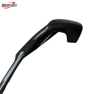 Spoiler avant en fibre de carbone modifié pour Grand Cherokee, compatible avec Jeep Grand Cherokee <span class=keywords><strong>SRT</strong></span> <span class=keywords><strong>Trackhawk</strong></span> 2016-2023. - Product Image 2