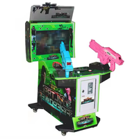 Machine de jeu d'arcade d'intérieur LCD 42 pouces, machine de tir à pièces pour deux personnes, pour enfants et enfants