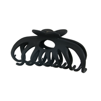 Pinces à cheveux en plastique PS de 12 cm, grandes pinces à cheveux en forme de requin pour femmes, pour chignon