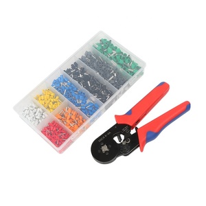 Pince à sertir industrielle HSC8 6-4A en acier, dénudeur de fils multifonctionnel avec poignée en caoutchouc, outil de dénudage de fils auto-ajustable - Product Image 1
