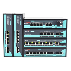 OEM/ODM <span class=keywords><strong>Gigabit</strong></span> PoE <span class=keywords><strong>Ethernet</strong></span> chuyển đổi 4 6 8 <span class=keywords><strong>16</strong></span> 24 cổng RJ45 sợi SFP uplink 10/100/1000Mbps ai VLAN PoE không được quản lý PoE chuyển đổi - Product Image 3