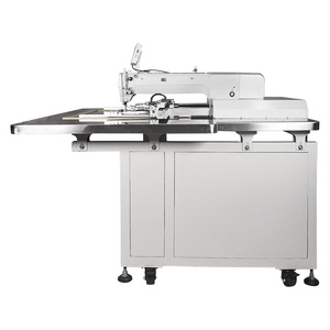 Machine à coudre industrielle à plat programmable automatique 60x40cm, informatisée, haute vitesse, à aiguille simple, nouveau roulement - Product Image 3