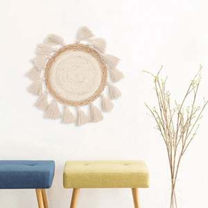 Bano Bohemio Adornos Para Pagar Macrame Colgante Colorido Decoracion <span class=keywords><strong>Dorada</strong></span> El Salon Tejido a Mano <span class=keywords><strong>Casa</strong></span> - Product Image 1