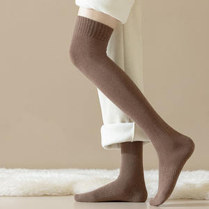 Calzini sopra le ginocchia in lana Merino calda e spessa all'aperto caldi caldi caldi caldi di alta qualità personalizzati di alta qualità - Product Image 3