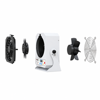 Ventilateur ioniseur haute vitesse KESD, éliminateur de charge statique, souffleur d'air ionisant ESD, ventilateur de table antistatique, équilibrage automatique des ions