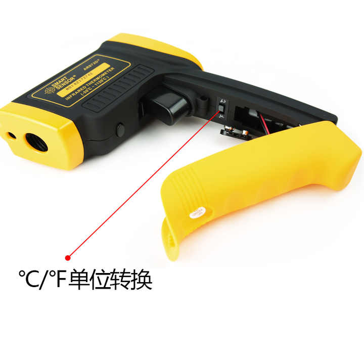 Smart Sensor AR872D + -50 sampai 1150C termometer inframerah, pengukur suhu Laser Digital non-kontak