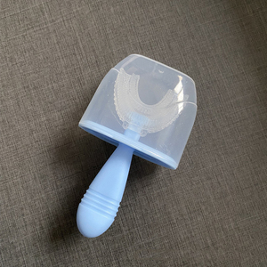 <span class=keywords><strong>Cepillo</strong></span> de <span class=keywords><strong>Dientes</strong></span> de Silicona de Grado Alimenticio de 360 Grados, <span class=keywords><strong>Cepillo</strong></span> de <span class=keywords><strong>Dientes</strong></span> en Forma de U para Niños y Bebés, Gran Venta - Product Image 2