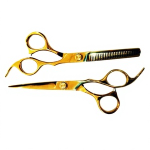 Ciseaux de coiffure professionnels en acier inoxydable de qualité supérieure à 32 dents pour droitiers, pour salons de coiffure, barbiers et soins professionnels - Product Image 1