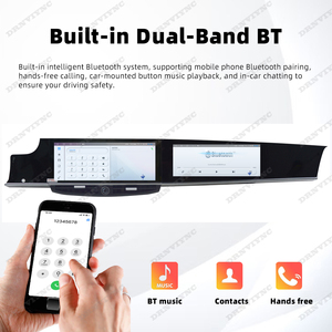 Autoradio Multimediale Qualcomm 6125 Android 13 con Doppio Schermo, Sistema GPS Carplay per <span class=keywords><strong>Porsche</strong></span> <span class=keywords><strong>Panamera</strong></span> 2010-2016 - Product Image 3