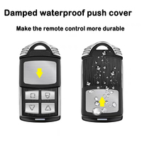 Control Remoto de Alto Rendimiento de 433MHz con Código de Aprendizaje para Puerta de Garaje, Control Remoto para Puerta Enrollable, Bloqueo de Estacionamiento y Alarma de Seguridad