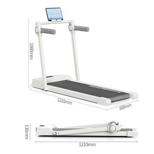 Phòng tập thể dục trong nhà sử dụng mới nhỏ di động gấp nhà sử dụng siêu yên tĩnh điện có thể gập lại đi bộ nền tảng máy chạy bộ mini - Product Image 6