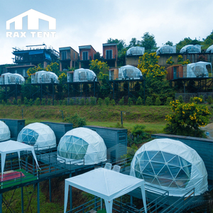 เต็นท์โดม Geodesic ขนาดเล็ก4ม./5ม./6ม. สำหรับโรงแรมแกลมปิ้งโดมและรีสอร์ทพร้อมบาร์เหล็กในประเทศไทย - Product Image 3