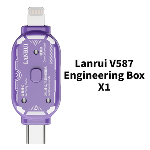 Boîte d'outils d'ingénierie de <span class=keywords><strong>données</strong></span> Lanrui V587 DFU : Outil de réparation de téléphone avec fonction de redémarrage en un clic et entrée en mode de <span class=keywords><strong>récupération</strong></span> - Product Image 1