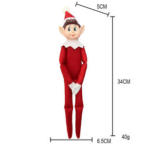 2026 nuovo natale elfo bambola PVC appesa ornamenti l'incubo prima di natale - Product Image 6