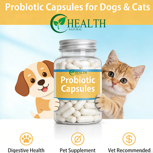 Voedingssupplementen voor huisdieren: Probiotische capsules voor honden & katten |   Voedingssupplement voor de spijsvertering en immuunondersteuning bij huisdieren - Product Image 4