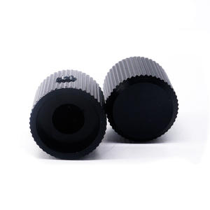 Perilla de Volumen Personalizada de Acero Inoxidable, Mecanizado CNC Anodizado y Servicios de Electroerosión por Hilo, Perilla Moleteada de Aluminio de 15 mm - Product Image 6