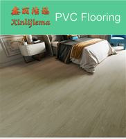 Vente en gros de revêtements de sol en PVC stratifié imperméable et antidérapant de haute qualité, planches de vinyle imperméables pour salle de danse