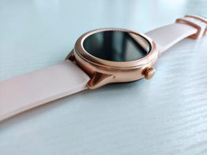 Montre connectée pour femme avec suivi de la fréquence cardiaque, podomètre, entraînement respiratoire, personnalisation du cadran, vente flash en ligne, dernier design, Reloj Inteligente - Product Image 5