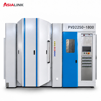 Ligne de production AsiaLink de revêtement ionique sous vide PVD continu pour la placage décoratif en série