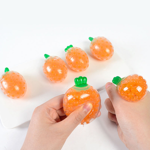 Hot Selling TPR Vegetables, Carrots, Soft Balls, Pressure Balls, <b>Bead</b> Filling, Slow Rebound, Hand Exercises, Squeezing, - Product Image 2