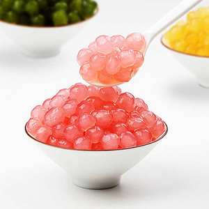 Perlas <span class=keywords><strong>de</strong></span> Konjac Cristalizadas con Sabores Frutales Variados para Té <span class=keywords><strong>de</strong></span> Burbujas, en Envase <span class=keywords><strong>de</strong></span> Botella/Bolsa, Directo <span class=keywords><strong>de</strong></span> Fábrica - Product Image 2