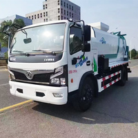 Camion Compacteur Électrique Dongfeng Neuf à Prix d'Usine 10m³ pour la Collecte des Déchets Alimentaires